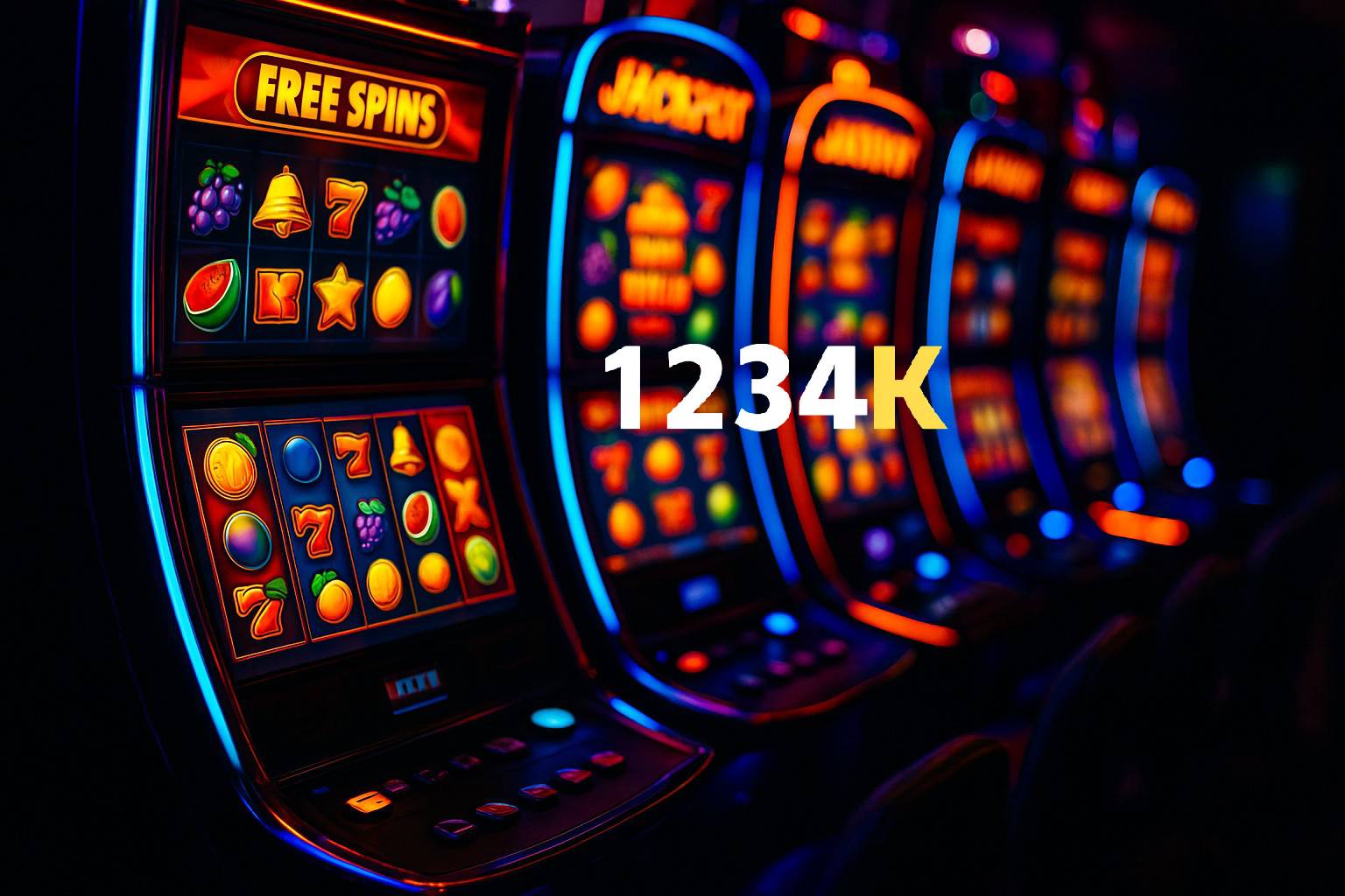 Diversos jogos de caça-níqueis